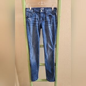 MOTHER The Slasher Skinny Jean In Hillbilly Heart, Sz 27